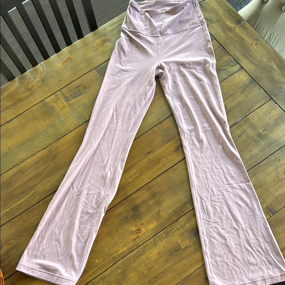 Lululemon high waisted flared leggings